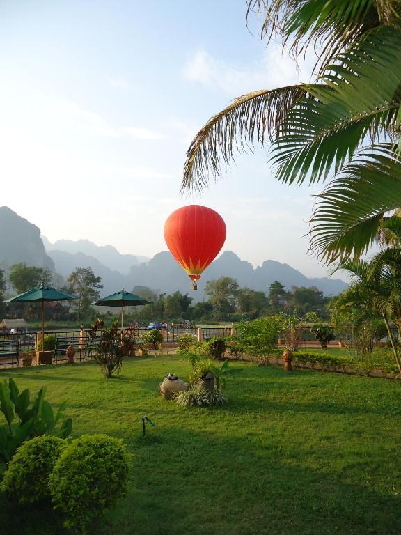 Villa Nam Song Vang Vieng Esterno foto